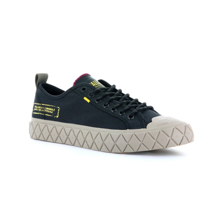 Palladium Palla Ace Supply LO Low Tops Sneakers Heren Zwart | NL 76GNVPU